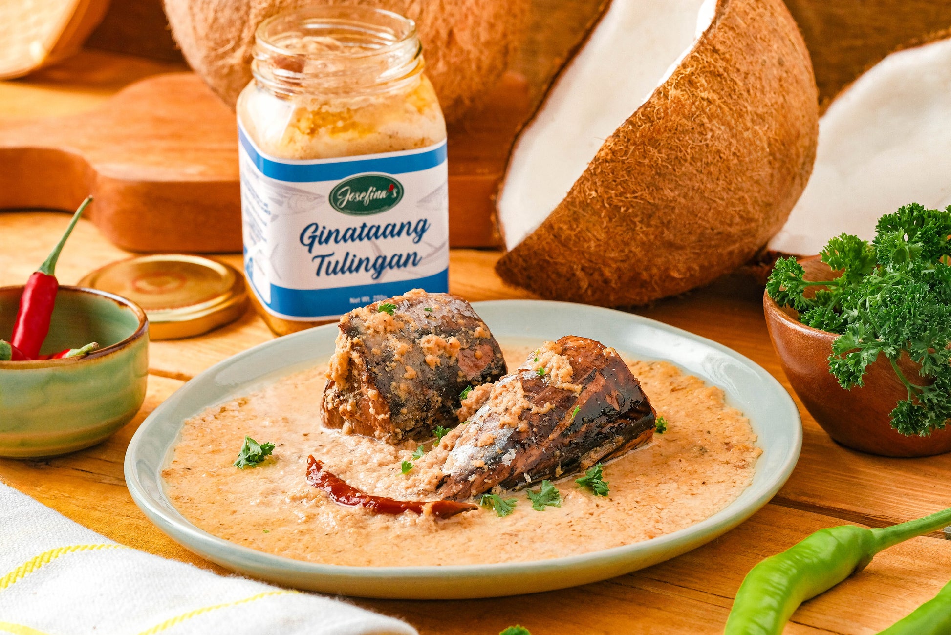 Josefina's Ginataang Tulingan | Bullet Fish in Coconut Cream