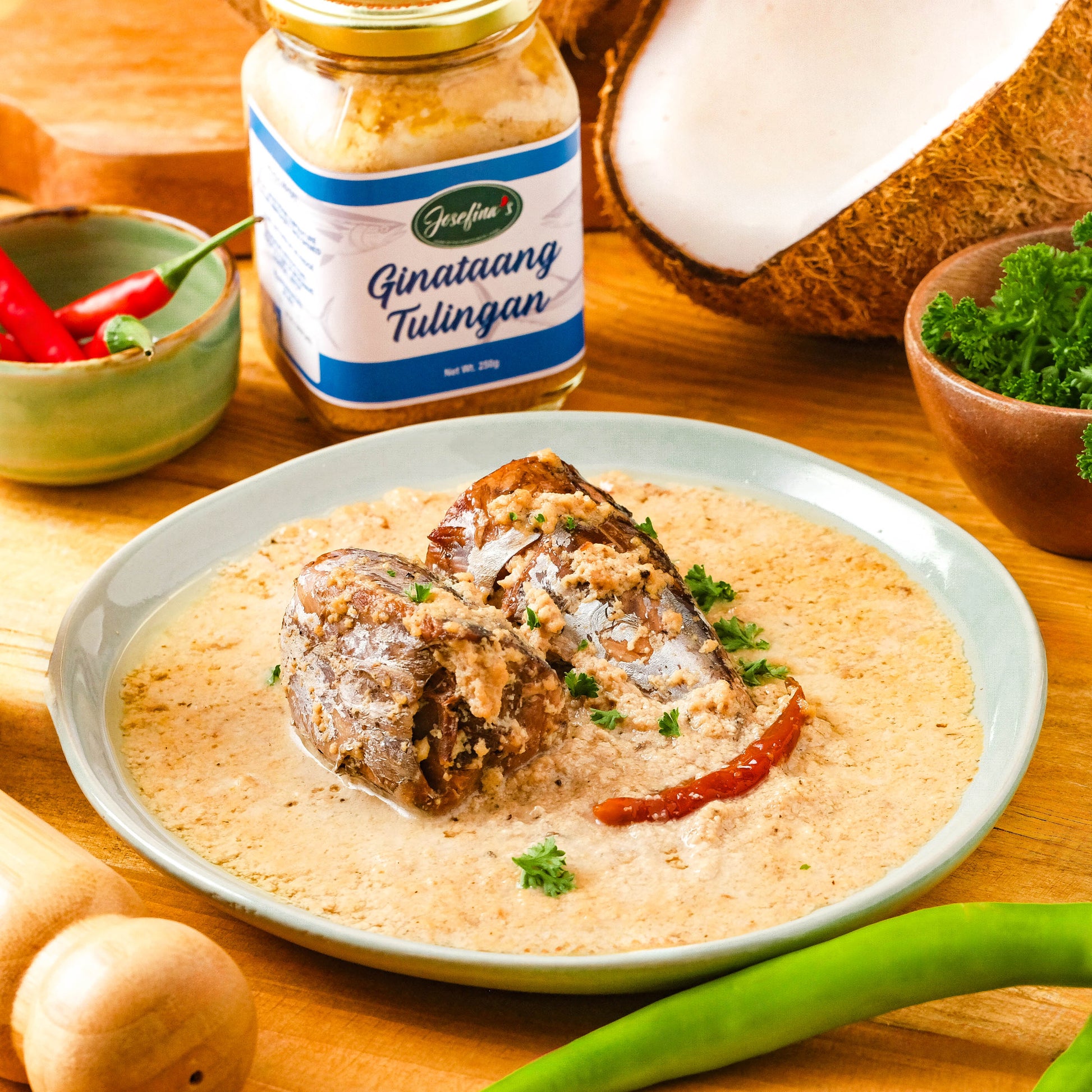 Josefina's Ginataang Tulingan | Bullet Fish in Coconut Cream