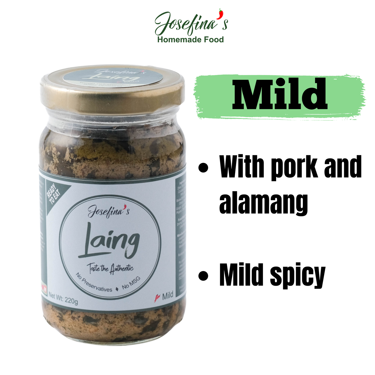 Josefina's Laing | Bestseller - with Pork and Alamang