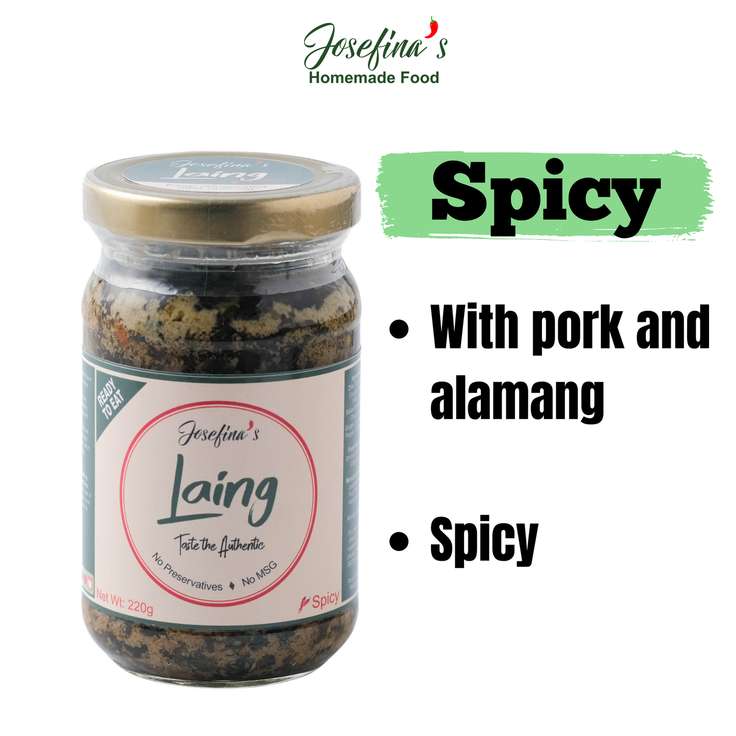 Josefina's Laing | Bestseller - with Pork and Alamang