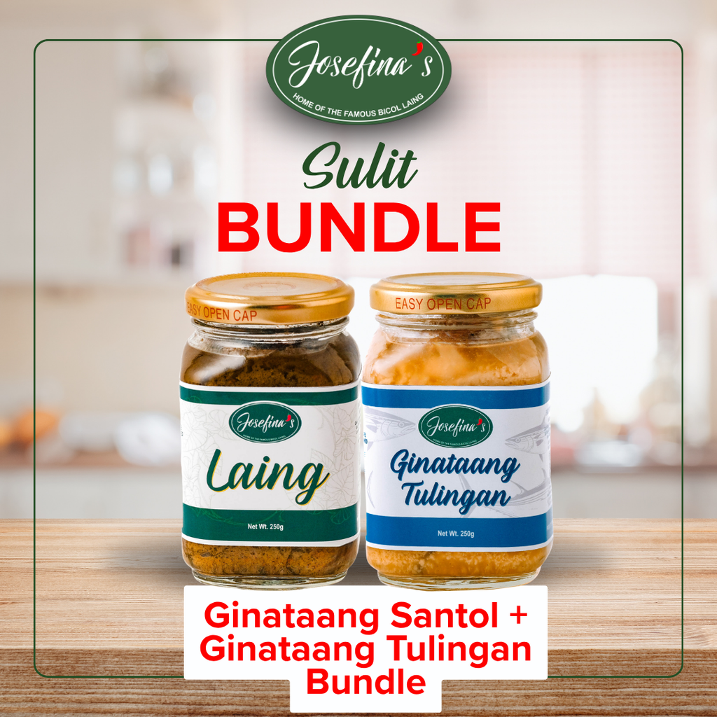 [LAING+ GINATAANG TULINGAN Bundle] | Ready-to-Eat Bicol Express Favorites | Coconut Cream Filipino Dishes | Save More Duo Set