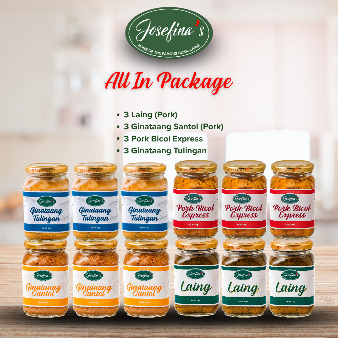 Josefina's Reseller Trial Package | Wholesale Price Negosyo Package | 12 jars