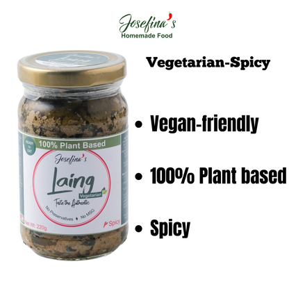 Josefina's Vegetarian Laing | 100% Plant-Based Ingredients