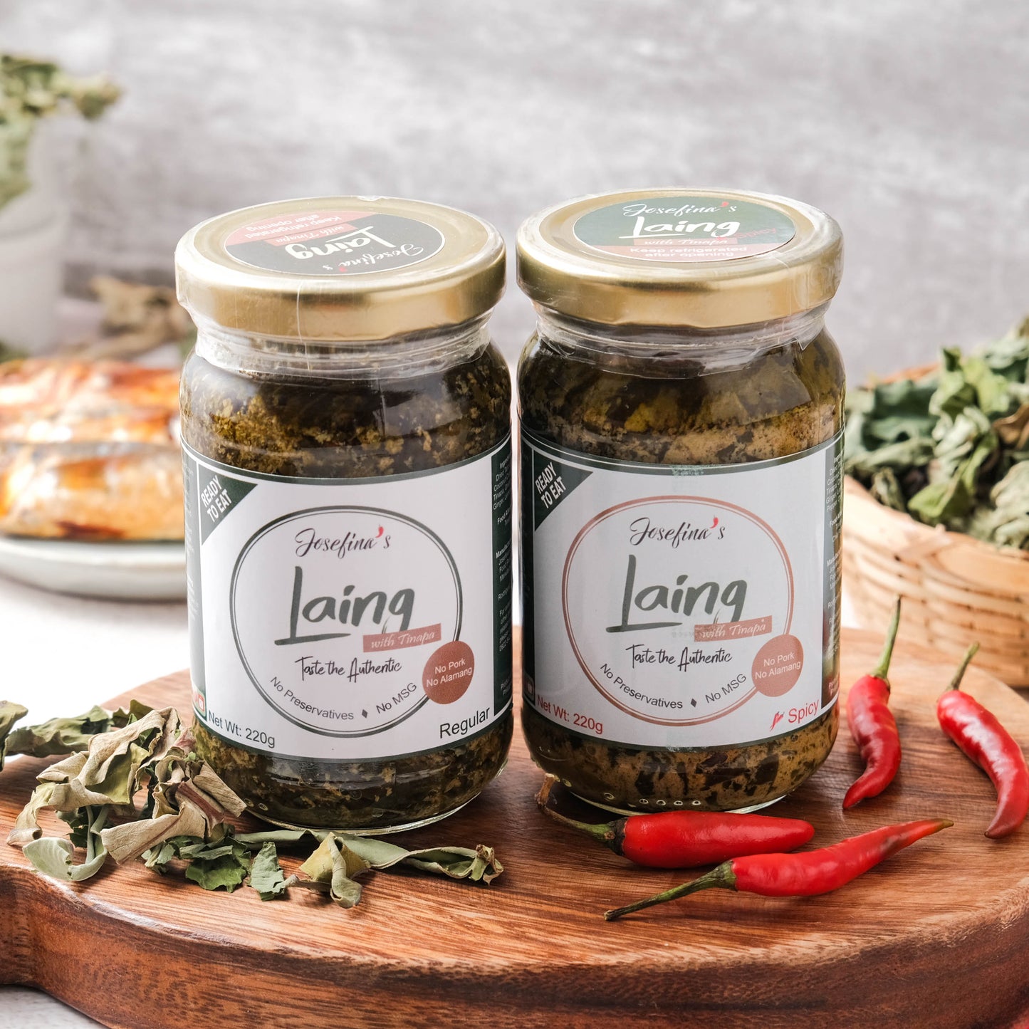 Josefina's Laing with Tinapa | Meat-Free