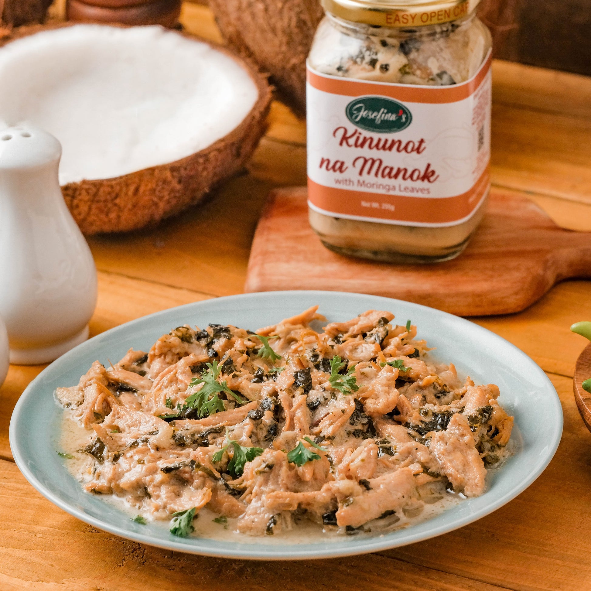 Josefina's Kinunot na Manok with Malunggay Leaves