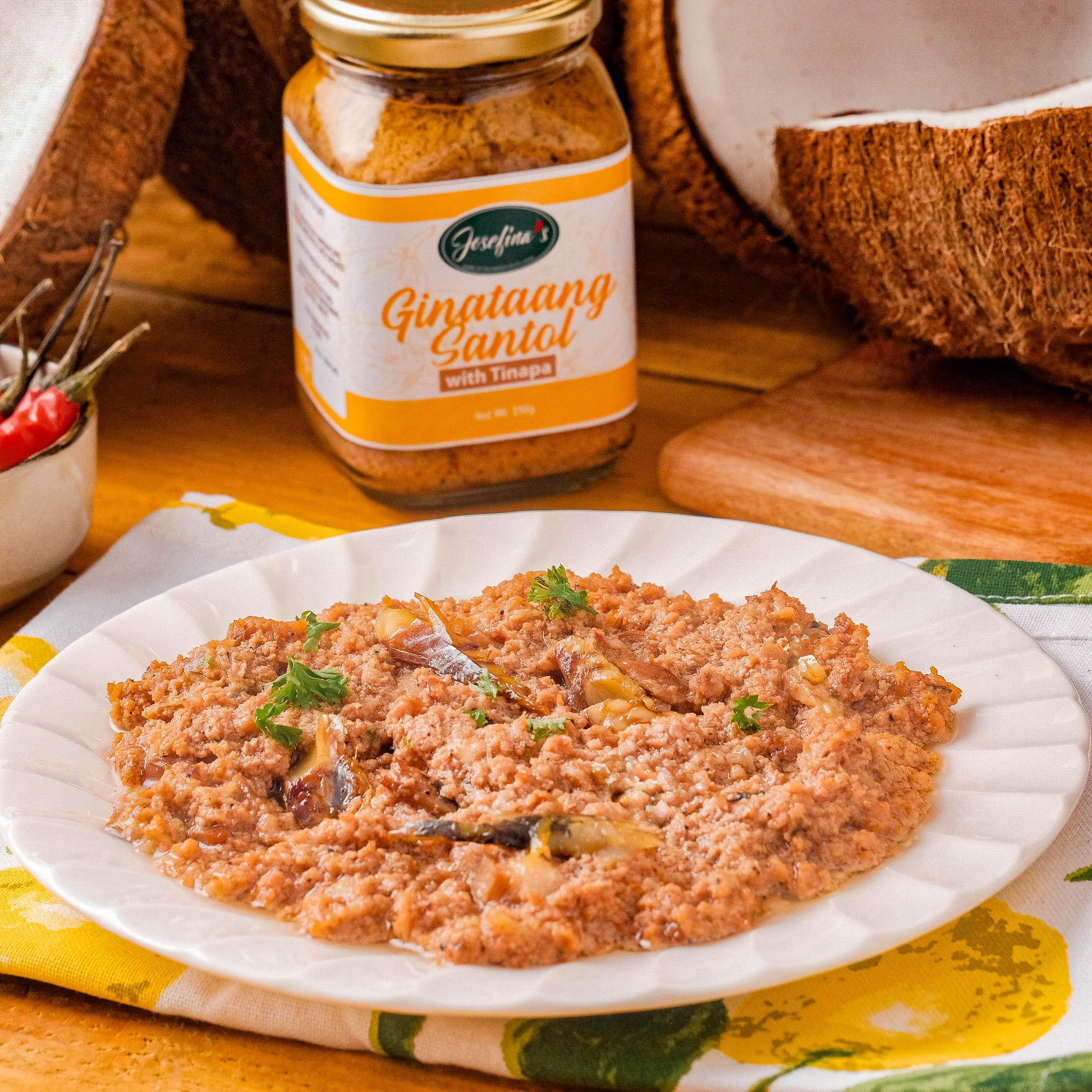 [TRIO] Josefina's No Pork Sampler Set - Laing-Tinapa, Ginataang Santol-Tinapa, Ginataang Tulingan 250gms