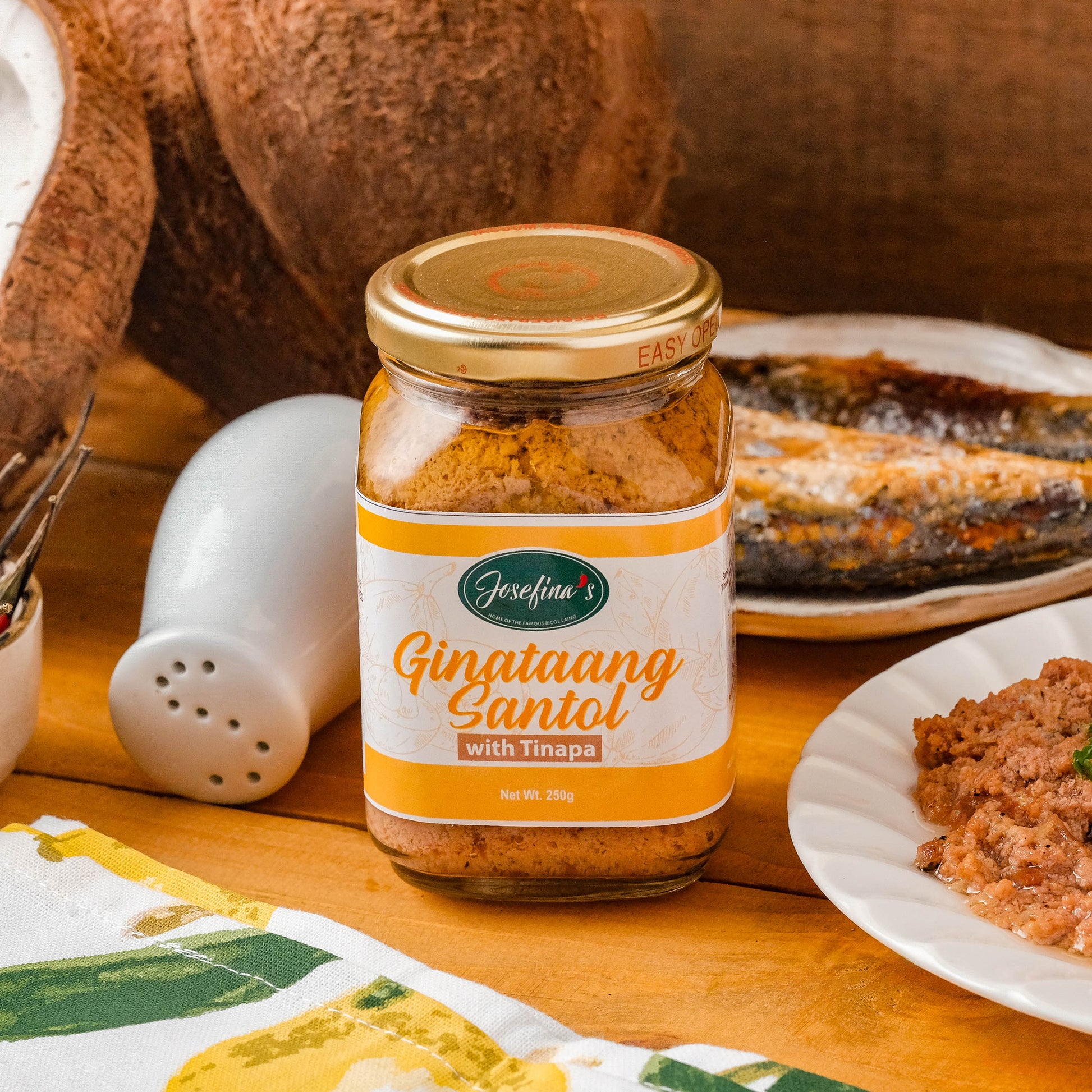 Laing + Ginataang Santol with Tinapa Bundle