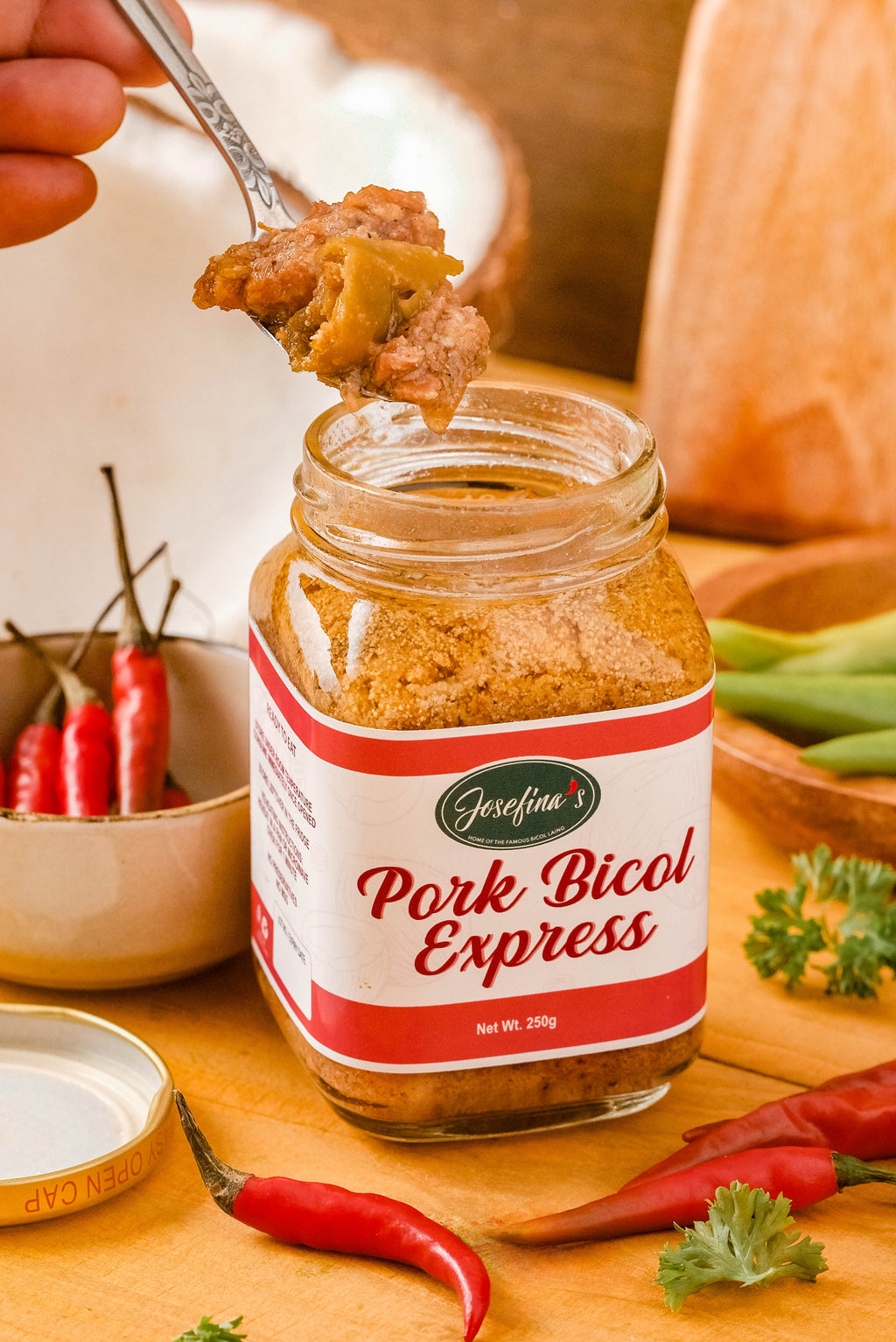 [LAING+BICOL EXPRESS BUNDLE] | Josefina's Bestseller Laing-with Pork & Alamang and Pork Bicol Express Bundle | Bestseller Bundle