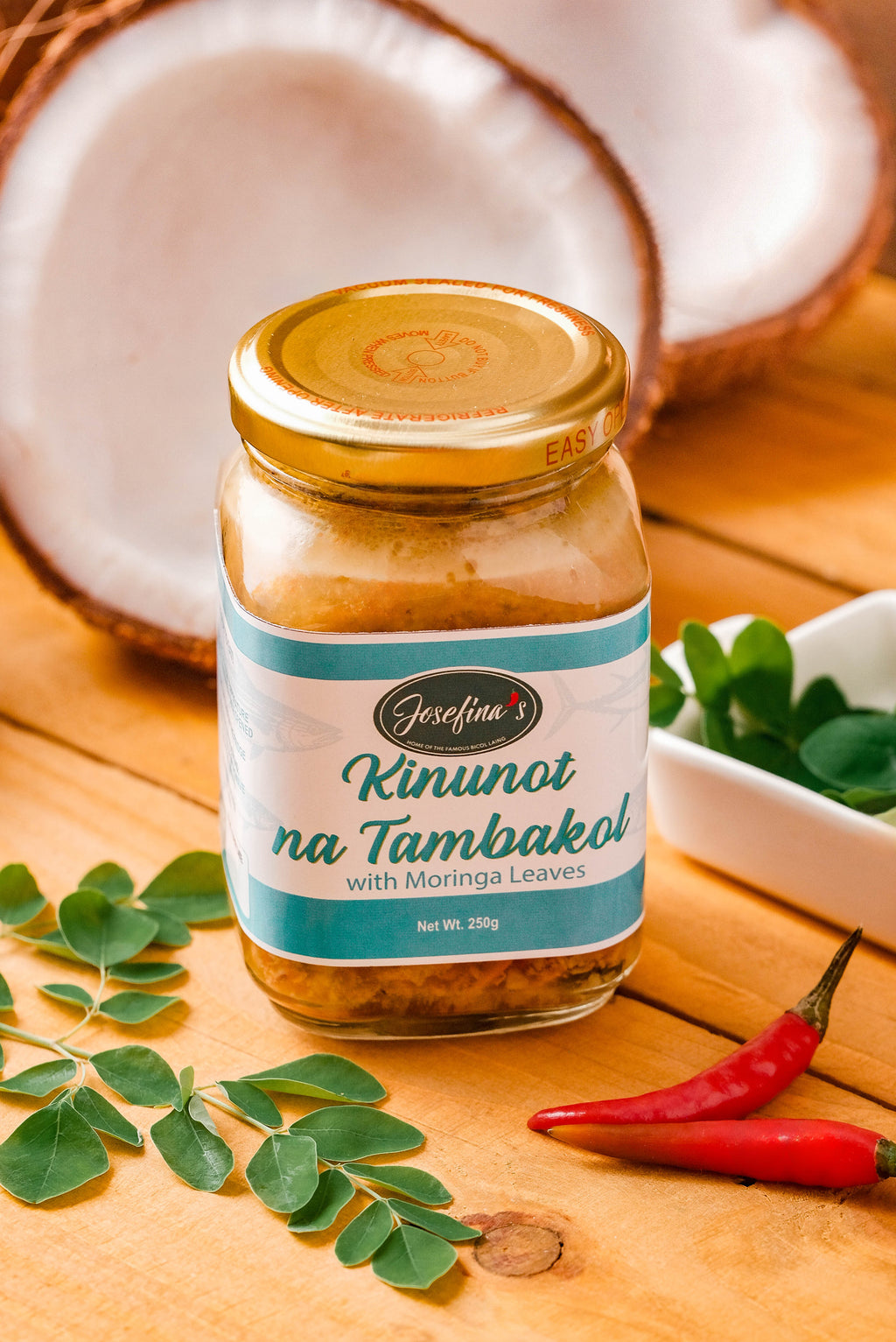 Josefina's Kinunot na Tambakol with Malunggay Leaves