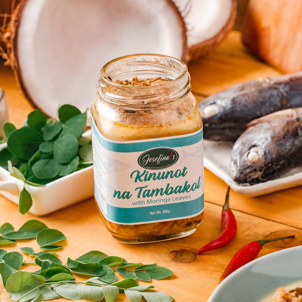 Josefina's Kinunot na Tambakol with Malunggay Leaves