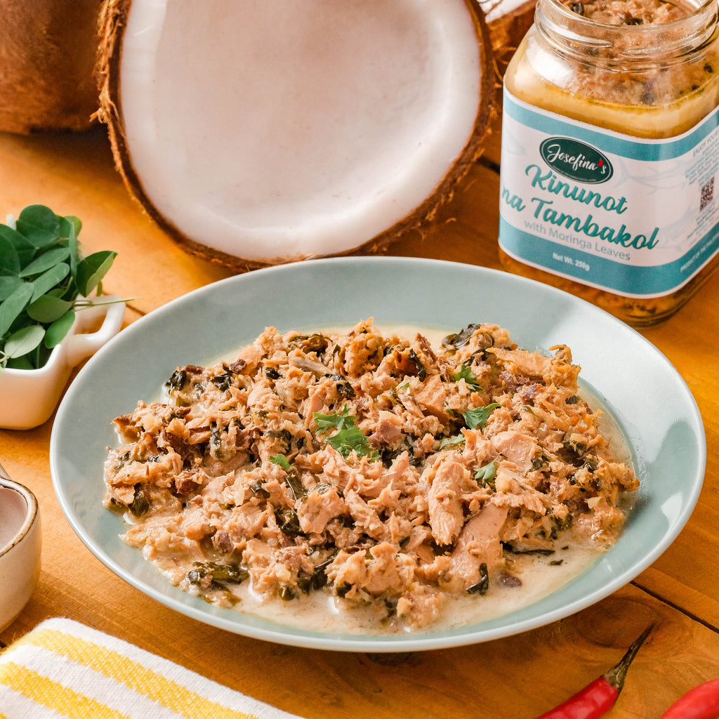 Josefina's Kinunot na Tambakol with Malunggay Leaves
