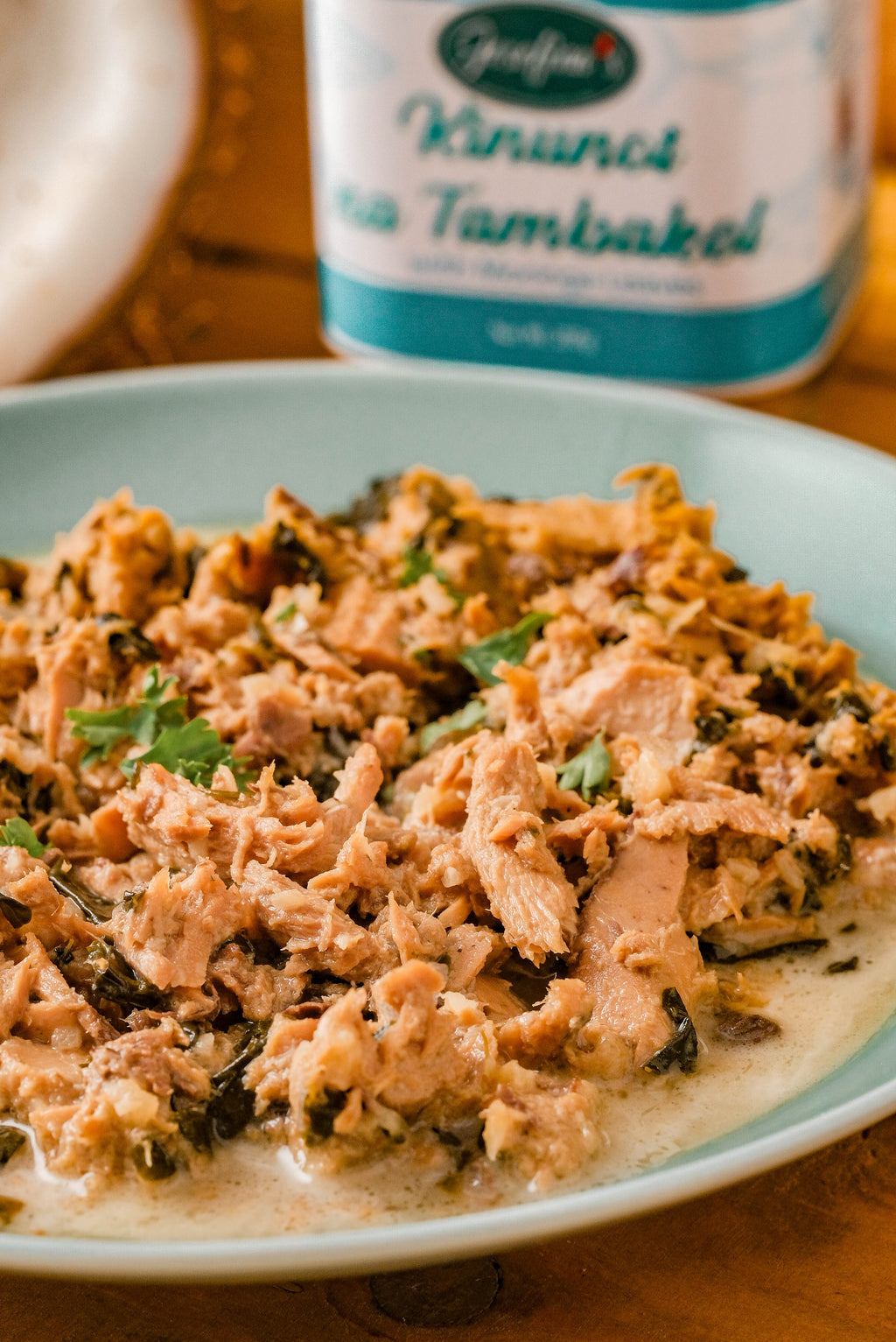 Josefina's Kinunot na Tambakol with Malunggay Leaves