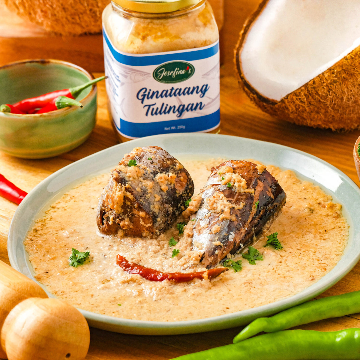 Josefina’s Ginataang Tulingan | Bullet Fish in Coconut Cream | Authent ...
